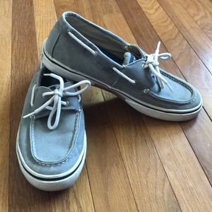 Men’s Gray Sperry’s